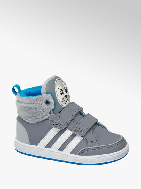 Mid Cut HOOPS ANIMAL MID INF von adidas neo label in grau Mid Cut HOOPS ANIMAL MID INF von adidas neo label in grau